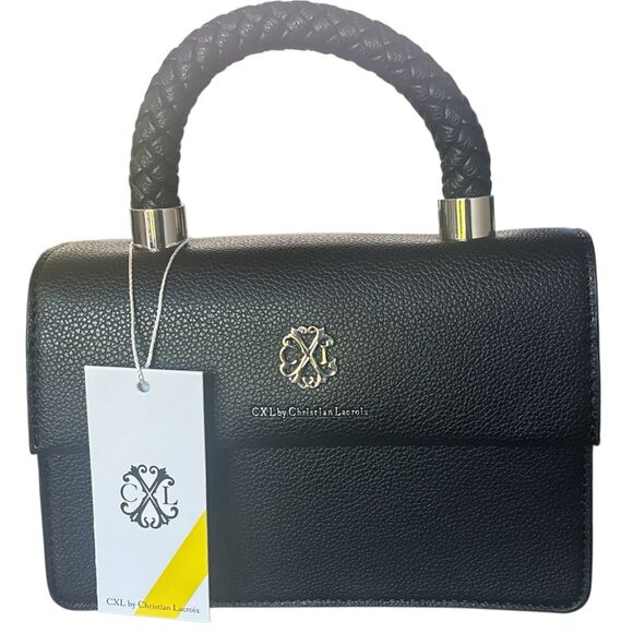 CXL by Christian Lacroix Jardin Braided Handle Crossbody Bag Small Handbag Purse - Picture 1 of 7